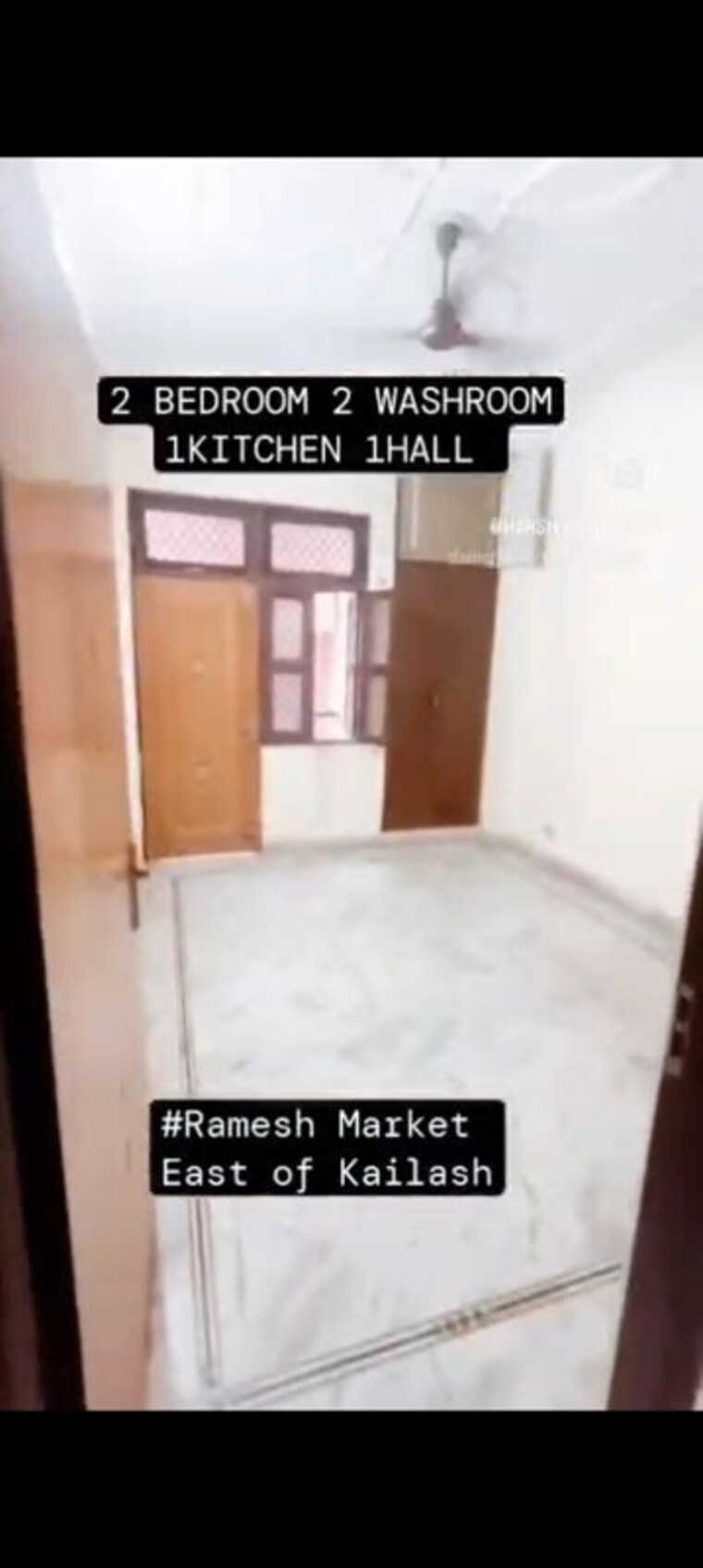 Bedroom, east of kailash 2 Bedroom 1000 Sq.Ft. Builder Floor In East Of Kailash Delhi 10366658