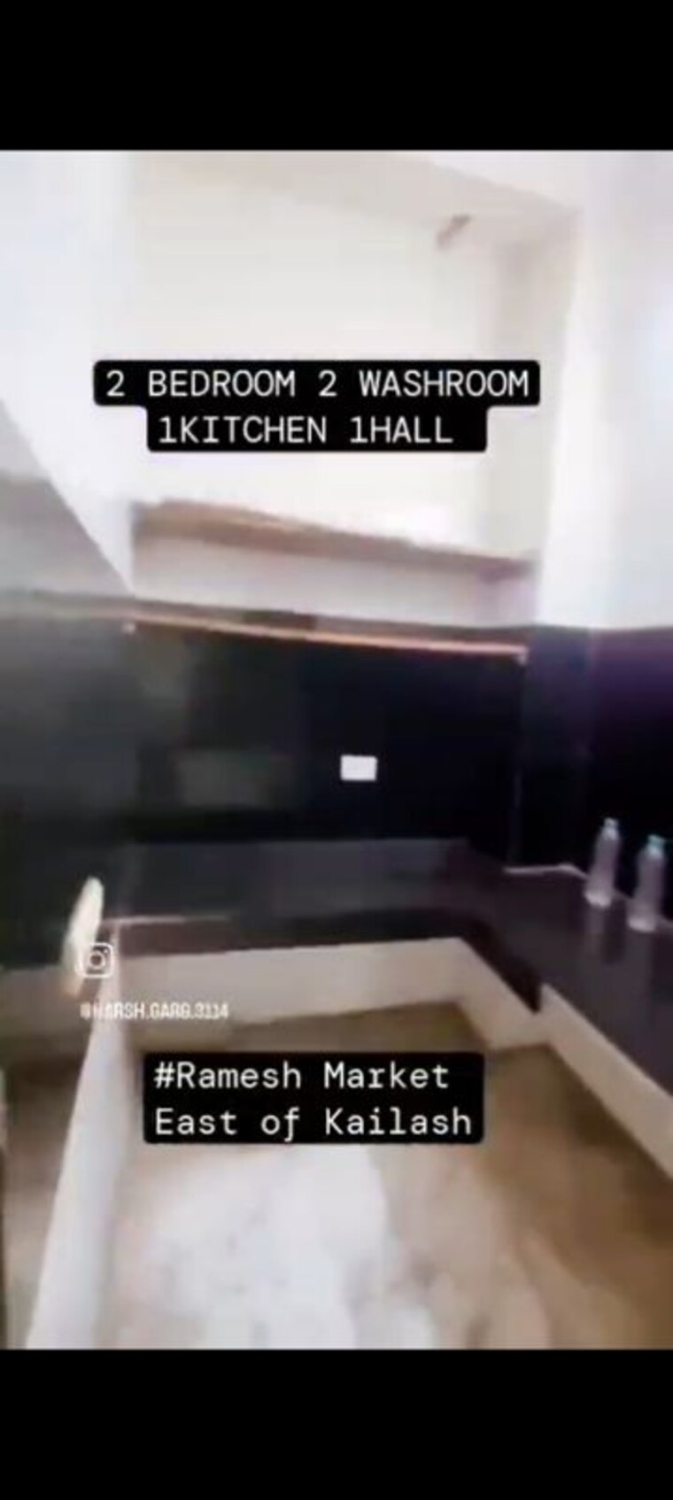 Kitchen/pantry, east of kailash 2 Bedroom 1000 Sq.Ft. Builder Floor In East Of Kailash Delhi 10366658