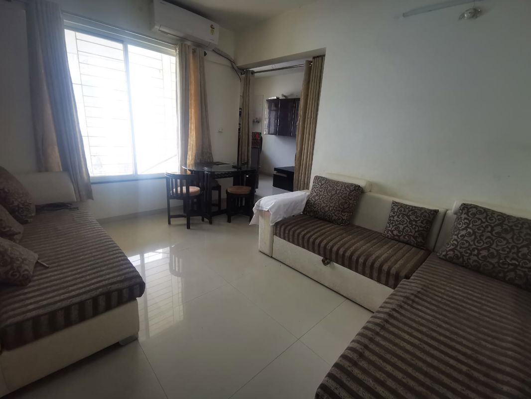 3 BHK + Pooja Room,Servant Room 1200 Sq.Ft. Apartment in Shivam CHS Pimple Saudagar