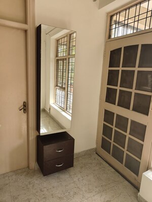 Staircase in 4 BHK Apartment at Tarika CGHS, Sector 43 – for Rent