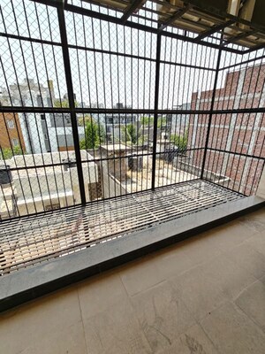 Balcony in 3 BHK Builder Floor at Sushant Lok I – for Rent