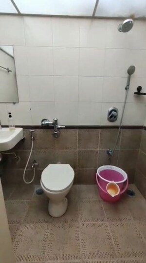 Bathroom in 2 BHK Apartment at Bombay Kritika Annexe, Chembur – for Rent