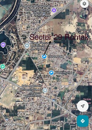  Plot – Map Location View at SectoR-29 - for Sale