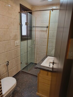 Attached Bathroom in 2 BHK Builder Floor at Chittaranjan Park – for Rent