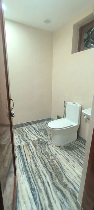 Bathroom in 2 BHK Builder Floor at Chittaranjan Park – for Rent