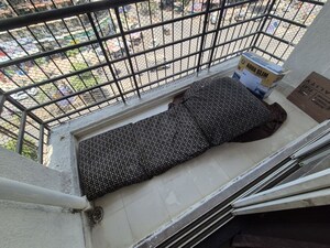 Balcony in 2 BHK Apartment at Platinum Om Sai Shrushti, Ulwe – for Rent