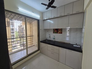 Kitchen in 2 BHK Apartment at Platinum Om Sai Shrushti, Ulwe – for Rent