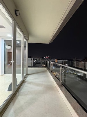 Balcony in 4 BHK Apartment at Conscient Hines Elevate, Sector 59 – for Rent