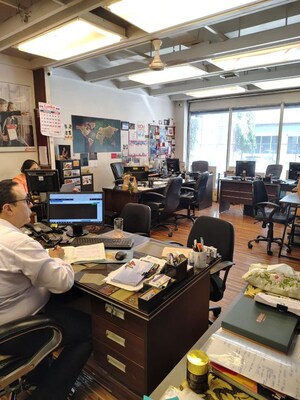 Team Area in  Office Space at Tulsiani Chambers, Nariman Point – for Rent