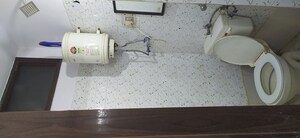 Bathroom in 1 BHK Builder Floor at Khirki Extension – for Rent