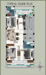 2.5 BHK + Pooja Room,Servant Room,Study Room,Extra Room 180 Sq.Ft. Builder Floor in Sector 87