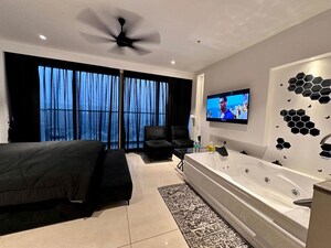Bedroom in Studio Apartment at M3M My Den, Sector 67 – for Rent