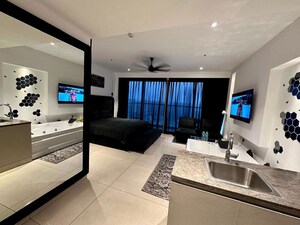 Team Area in Studio Apartment at M3M My Den, Sector 67 – for Rent