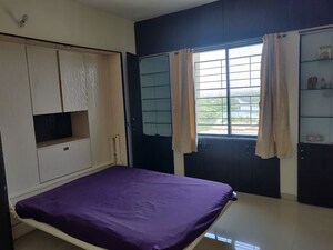 Bedroom in 3.5 BHK Apartment at Nandan Vatsalya Vihar, Aundh – for Rent