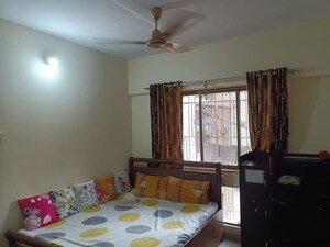 Bedroom in 2 BHK Apartment at Rustomjee Athena, Majiwada – for Rent