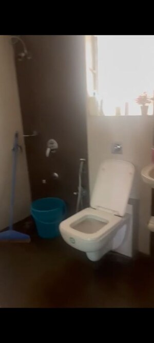 Bathroom in 2 BHK Apartment at Vijay Galaxy, Waghbil – for Sale
