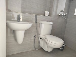 Bathroom in 2 BHK Apartment at Bhadra Nagar – for Rent