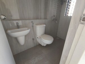 Bathroom in 1 BHK Apartment at Runwal Gardens Phase 4, Dombivli East – for Rent