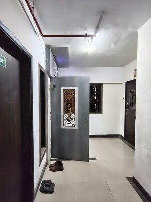 Building Lobby in 1 BHK Apartment at Runwal Garden City, Balkum Pada – for Rent