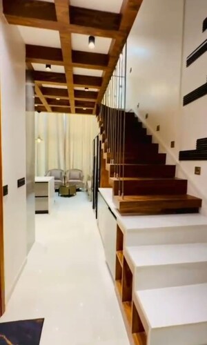 Staircase in Studio Apartment at M3M Corner Walk, Sector 74 – for Rent