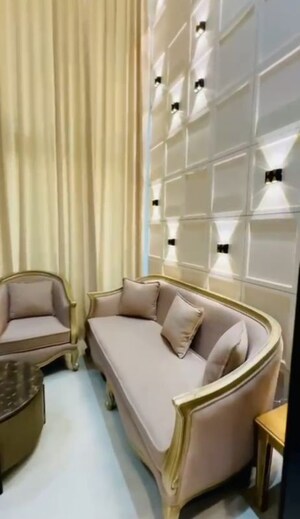 Living Room in Studio Apartment at M3M Corner Walk, Sector 74 – for Rent