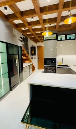 Kitchen in Studio Apartment at M3M Corner Walk, Sector 74 – for Rent