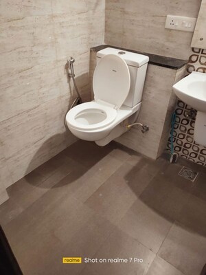 Bathroom in 3 BHK Builder Floor at Omaxe New Chandigarh, North Mullanpur – for Rent