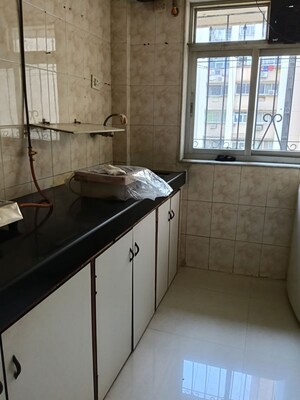 Kitchen in 1 BHK Apartment at Lalani Valentine Apartment, Malad East – for Rent