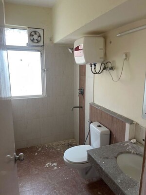 Bathroom in 3 BHK Apartment at Jaypee Kensington Park Apartments, Sector 133 – for Rent