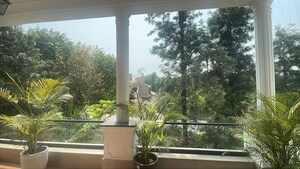 Balcony in 4 BHK Villa at Shanti Kunj – for Rent