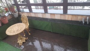 Balcony in 5 BHK Apartment at Silver Arch Eden woods, Andheri West – for Sale