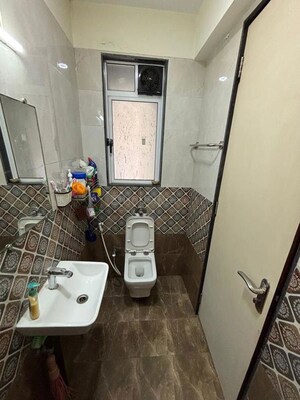 Bathroom in 3 BHK Apartment at Siddhi Garima, Chembur – for Sale