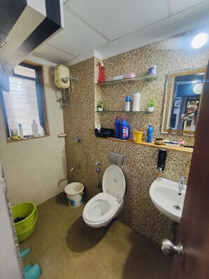 Bathroom in 2 BHK Apartment at Lodha Downtown, Dombivli East – for Rent