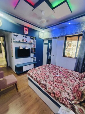 Bedroom in 2 BHK Apartment at Lodha Downtown, Dombivli East – for Rent