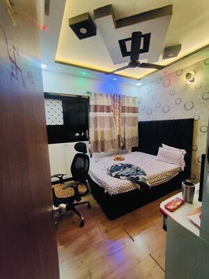 Living Room in 2 BHK Apartment at Lodha Downtown, Dombivli East – for Rent