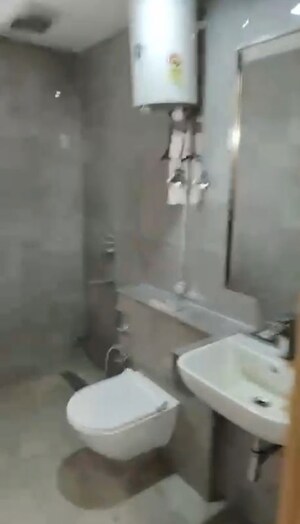 Bathroom in 3 BHK Apartment at M3M Sky City, Sector 65 – for Rent