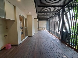 Balcony in 3 BHK Apartment at Jawahar Nagar – for Rent