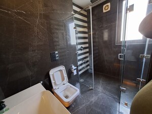 Bathroom in 3 BHK Apartment at Jawahar Nagar – for Rent