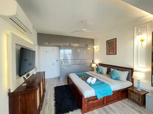 Bedroom in 3 BHK Apartment at Dhoot Time Residency, Sector 63 – for Rent
