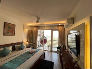 Bedroom in 3 BHK Apartment at Dhoot Time Residency, Sector 63 – for Rent