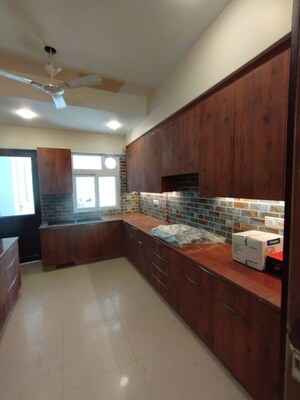 Kitchen in 4 BHK Apartment at 3C Lotus 300, Sector 107 – for Rent