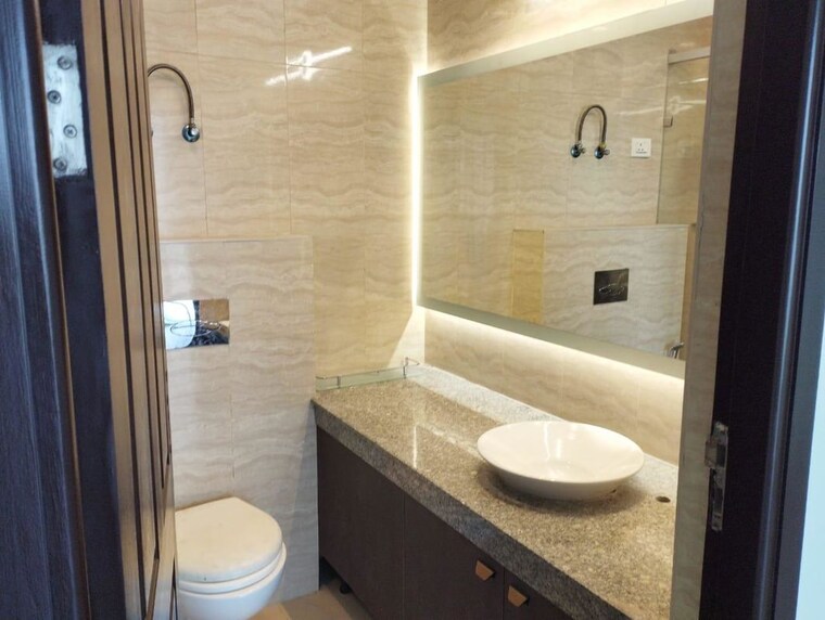 Bathroom, 3c-lotus-300 4 Bedroom 4664 Sq.Ft. Apartment In Sector 107 Noida 10367079