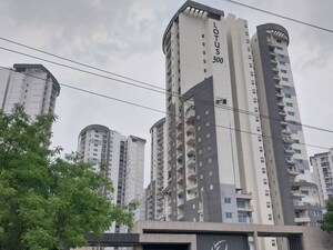 4 BHK Apartment – Exterior View View at 3C Lotus 300, Sector 107 - for Rent