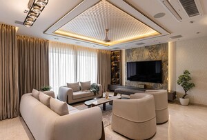 Living Room in 4 BHK Apartment at G Block Bkc – for Sale