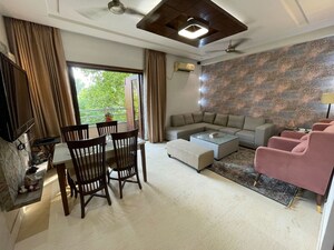 Living Room in 3 BHK Apartment at Hauz Khas – for Rent
