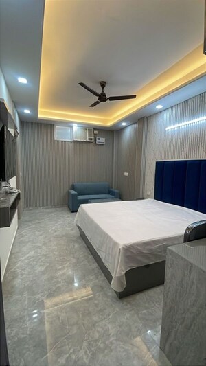 Bedroom in 1 BHK Apartment at Sushant Lok I – for Rent