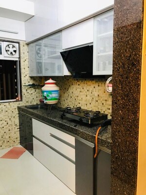 Kitchen in 2 BHK Apartment at Veena Serenity, Chembur – for Sale