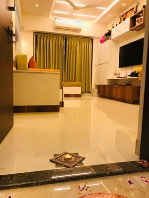 Living Room in 2 BHK Apartment at Veena Serenity, Chembur – for Sale