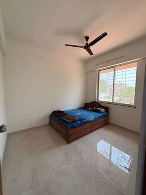 Master Bedroom in 2 BHK Apartment at Fortune Aura Blue, Punawale – for Rent