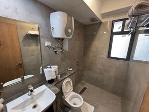 Bathroom in 3 BHK Apartment at M3M Heights, Sector 65 – for Rent